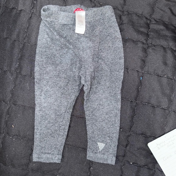 Guess baby girl grey leggings size 12 months - Picture 1 of 2
